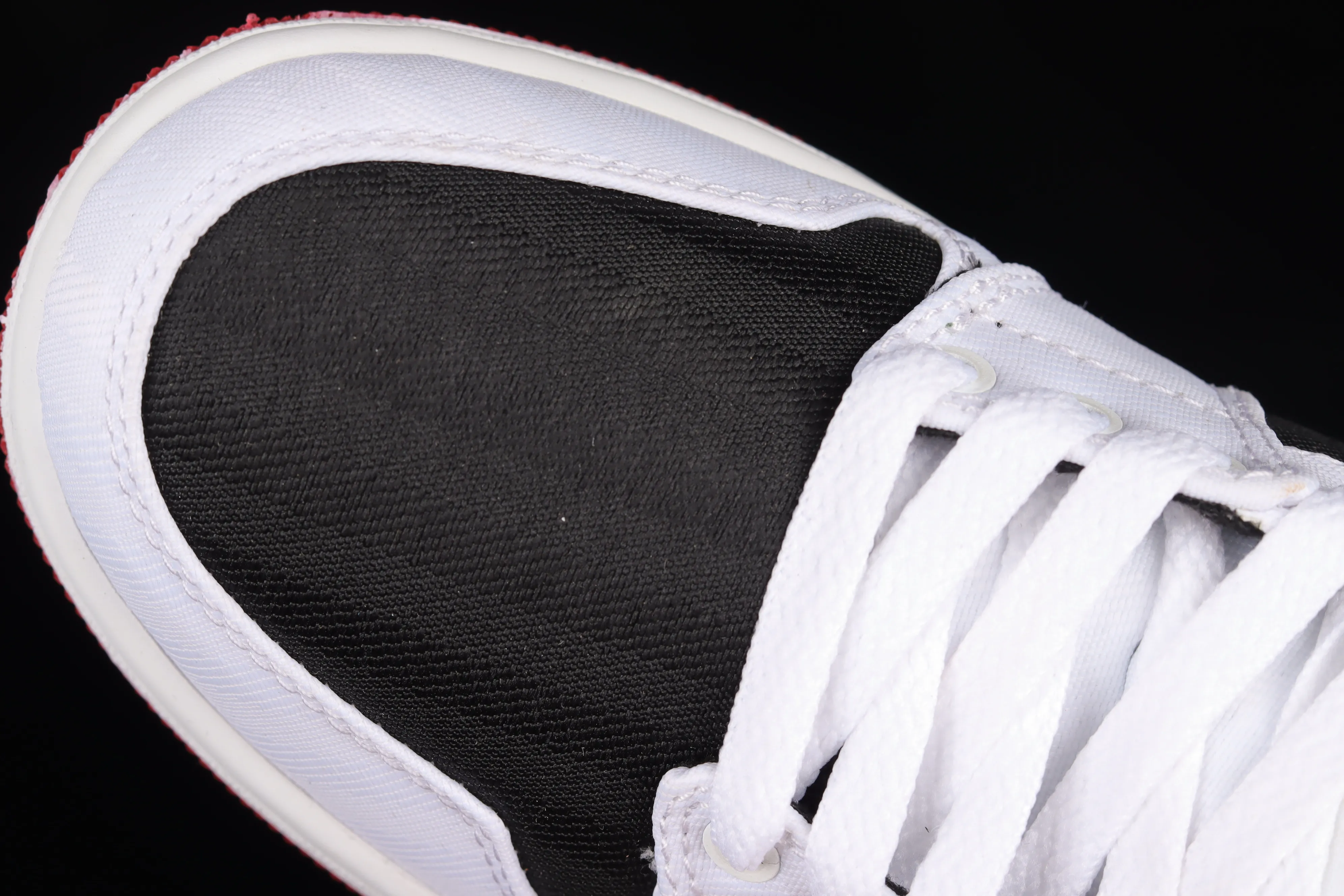 All categories Air Jordan Jordan series basketball shoes Air Jordan 1 Mid G version pure original Air Jordan 1 Mid UT "Black White" AJ1 Joe 1 white, black and purple stitching Zhongbang basketball shoes DD9338-016